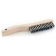 thumbnail image 1 of Forney Wire Scratch Brush - Stainless Steel, Wood Shoe Handle - 10-1/4 x .013 Inch, 1 of 3