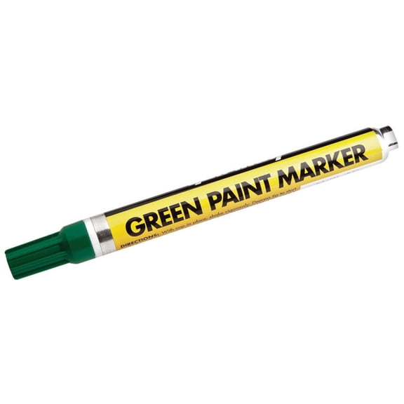 Forney 70823 Permanent Paint Marker, Green