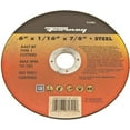 thumbnail image 1 of Forney 71791 Cut-Off Wheel with 7/8-Inch Arbor, Metal Type 1, A46T-BF, 6-Inch-by-1/16-Inch, 1 of 5