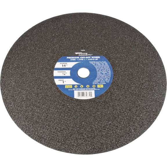 Forney 72379 Chop Saw Blade, Type 1 Metal with 1-Inch Arbor, A30O-BF, 14-Inch-by-1/8-Inch