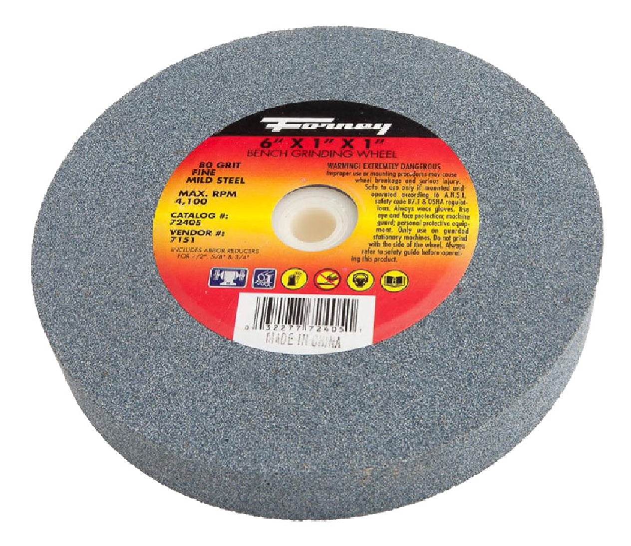 Forney 72405 Bench Grinding Wheel, 6 Inch, Each - Walmart.com