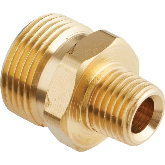Forney 75115 Pressure Washer Accessories, Male Screw Nipple, M22M to 1/4-Inch Male NPT