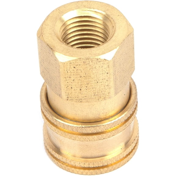 Forney 75127 Pressure Washer Accessories, Quick Coupler Female Socket, 1/4-Inch Female NPT, 5,500 PSI