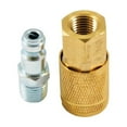 thumbnail image 1 of Forney 75519 Tru-Flate Compatible Plug & Coupler Set, 1/4" x 1/4", 1 of 5