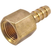 Forney 75530 Brass Fitting, Hose Barb, 3/8-Inch Barbed Hose End-by-3/8-Inch Female NPT