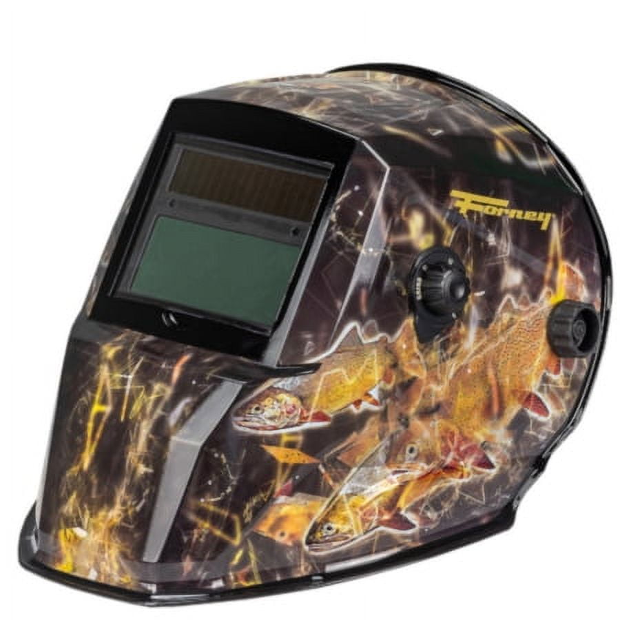 Forney AutoDarkening Variable Shade Outdoor Angler Welding Helmet 1 pc