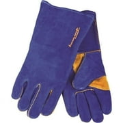 Forney Blue Leather Welding Gloves (Men's XL)