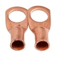 thumbnail image 1 of Forney Cable Lug, Premium Copper, #6 Cable x 3/8 in. Stud (Carded), 2-Pack, 1 each, sold by each, 1 of 2