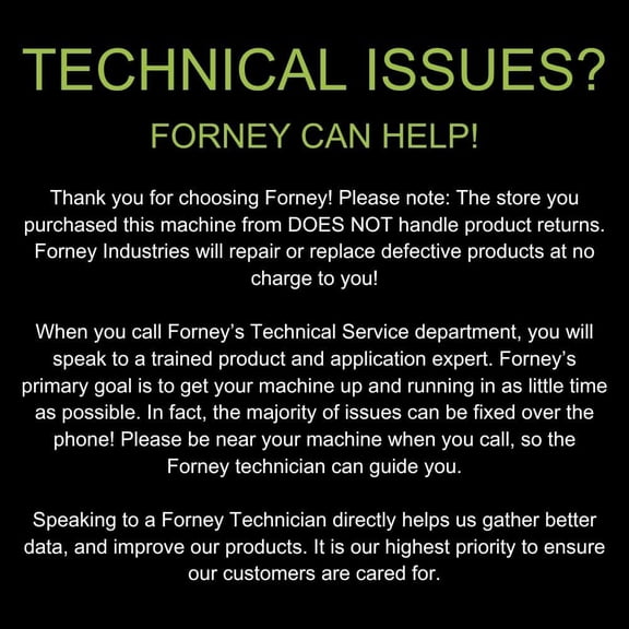 Forney Industries Easy Weld 140 MP Multiprocess Welder - Multipurpose - Green
