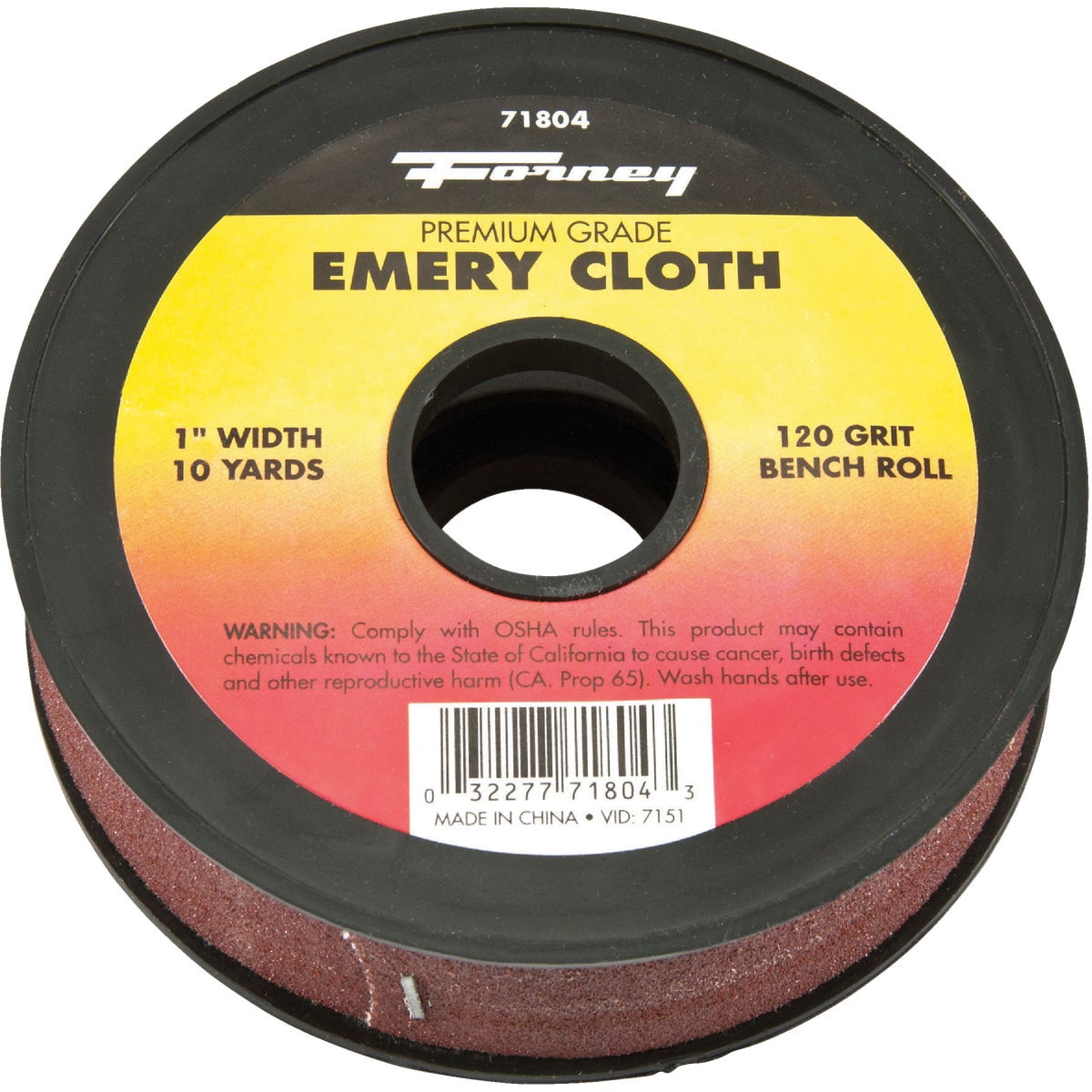 Forney Industries Forney Emery Cloth Bench Roll 1 