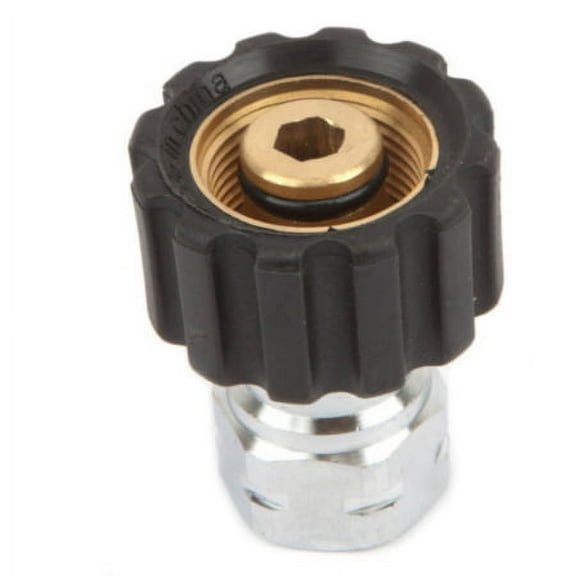 Forney Female Screw Coupling - M22F to 3/8" Female NPT -Connects the most common 3/8" pressure washer equipment