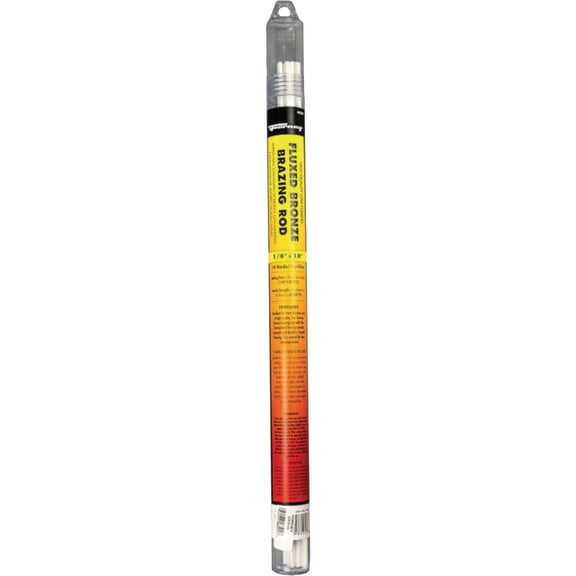 Forney Fluxed Brazing Rod - Single Pack