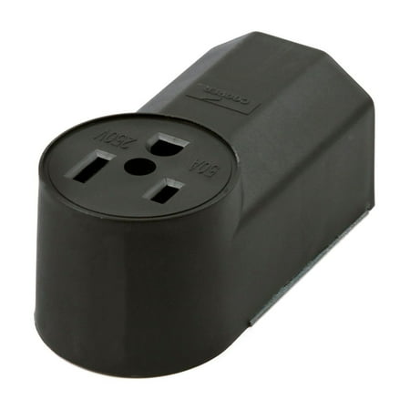 Forney Industries Plastic Wall Receptacle, 220-Volt (32534)