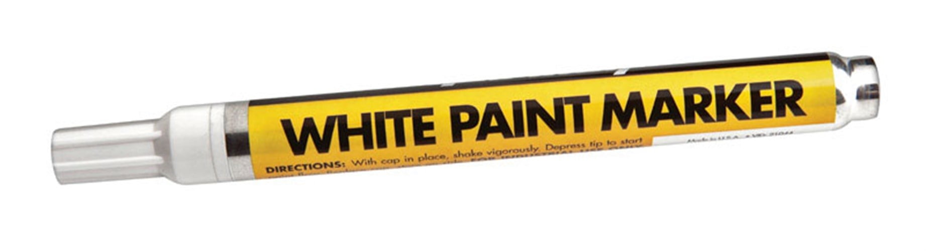Forney Industries 70818 Oil Based Paint Marker, White, Xylene, Ethyl