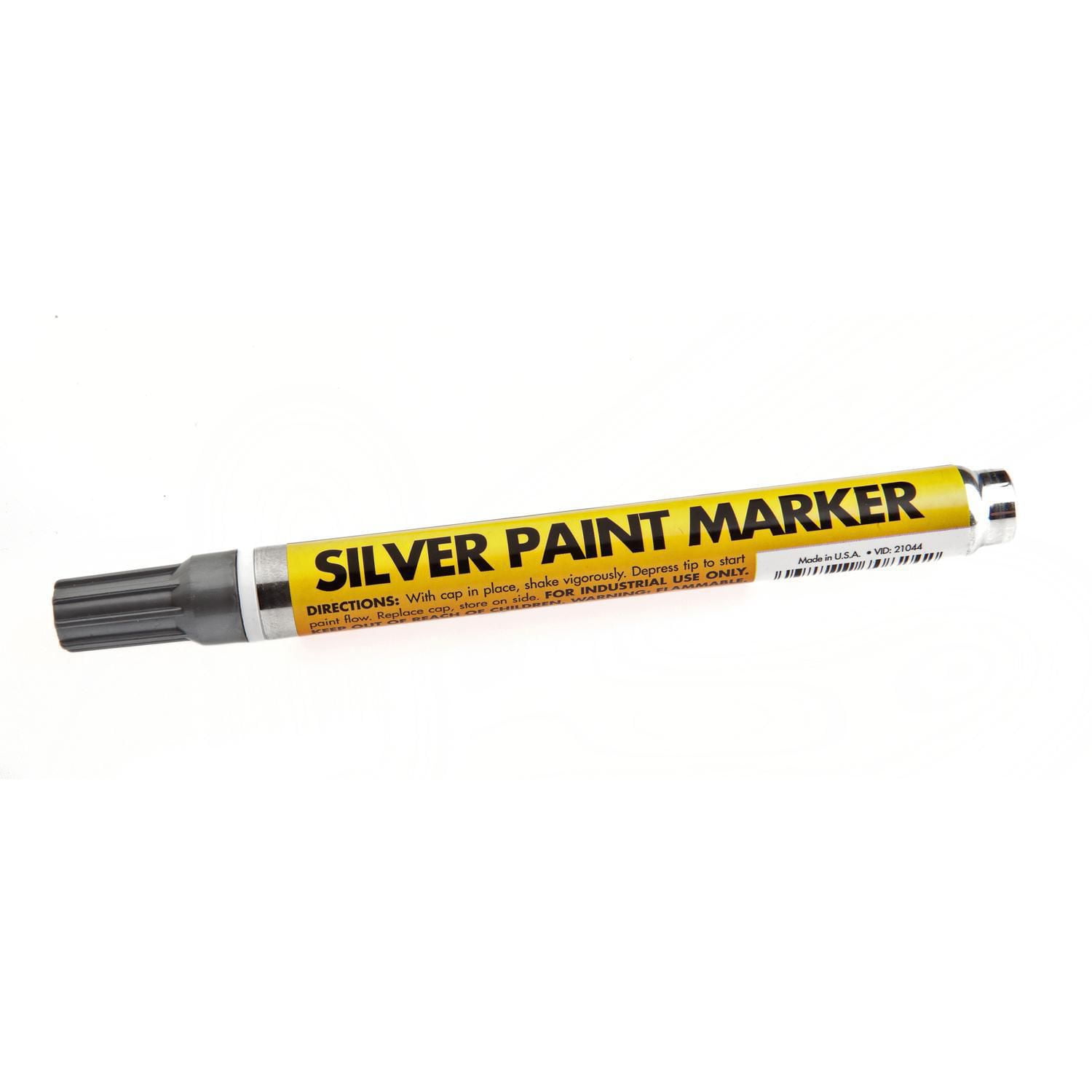 Forney Industries 70824 Oil Based Paint Marker, Silver, Xylene, Ethyl