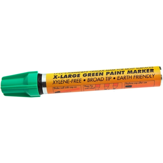 Forney Industries 70833 X-Large Paint Marker, Green