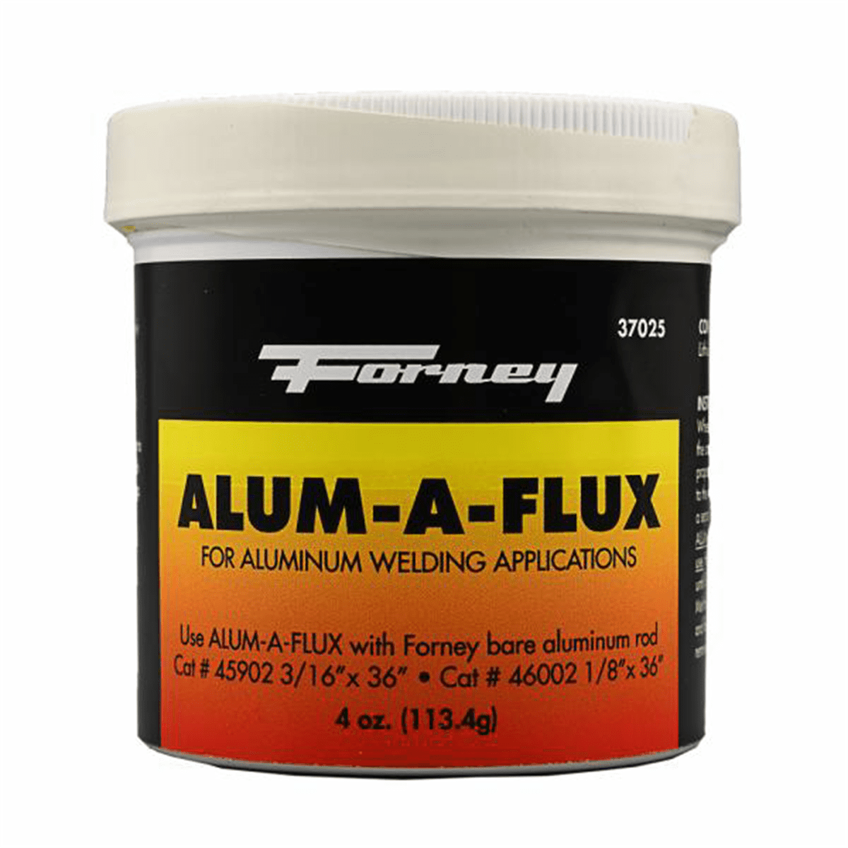 Forney Industries Alum-a-Flux Jar, 4 Ounce