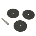 thumbnail image 1 of Forney Industries Cut-Off Wheel Kit, 1-1/2 in with 1/8 in Mandrel, 4-Piece, 1 of 2