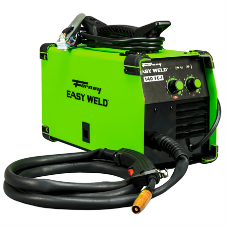 Forney Industries Easy Weld Adjustable, Allergen Free, 28 lb Portable Welding Machine, Green