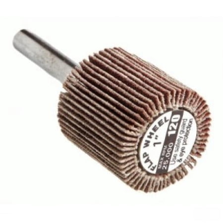 Forney Industries Forney 60192 Flap Wheel, Shank Mounted, 1 in x 1 in, Grit: 120