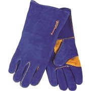 Forney Industries Inc 53423 Gloves Welding Heavy-Duty Blue Mens- X-Large