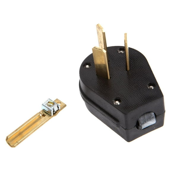 Forney Industries Crowfoot Electrical Foot, 250-Volt, 50 AMP (32530)