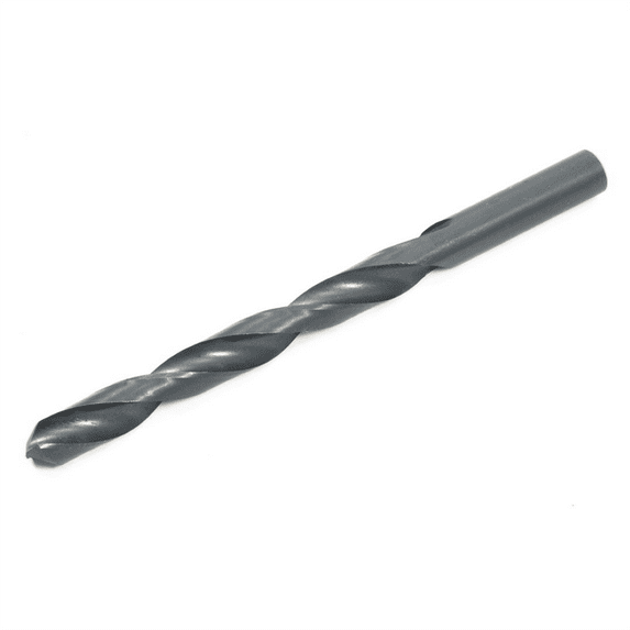 Forney Industries Jobber Length Drill Bit, High Speed Steel (HSS), 135 Degree Split Point, 25/64 in