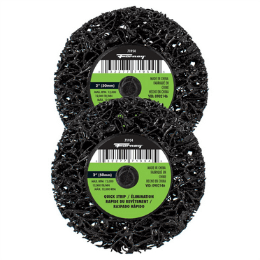 Forney Industries Quick Change Stripping Disc, 2 in (2-Pack of Forney 71954)