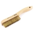 thumbnail image 1 of Forney Industries Scratch Brush with Shoe Handle, Brass, 4 x 16 Rows, 1 of 5
