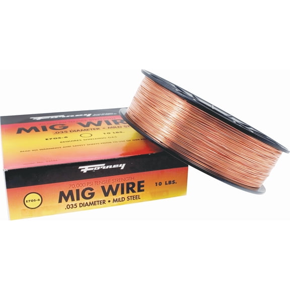 Forney Mild Steel Mig Wire - Single Pack Indoor & Outdoor Use, NEC-Compliant