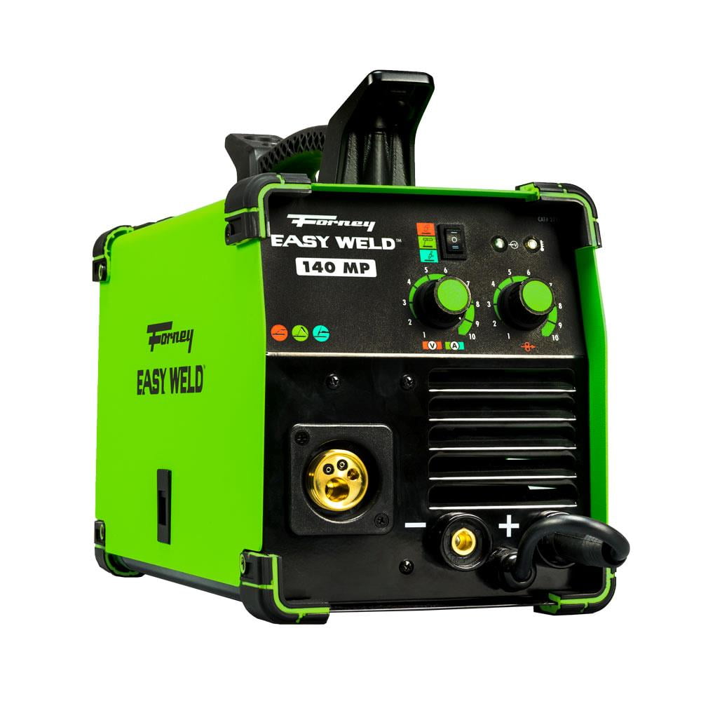 FORNEY INDUSTRIES Forney Multi Process Combo Weld 140 MP Welder for Residential Use, Green