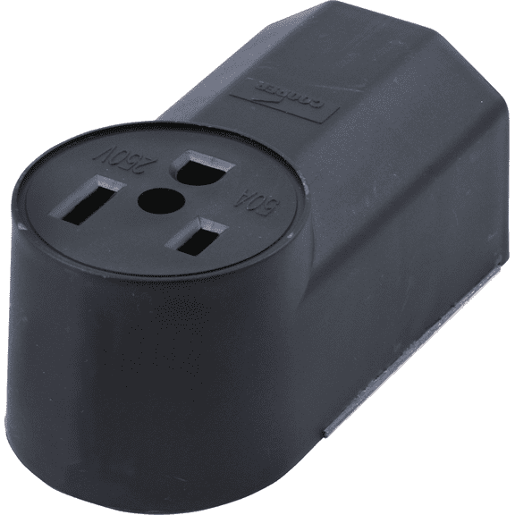 Forney Pin-Type Welder Power Outlet - Single Pack  Indoor & Outdoor Use, NEC-Compliant