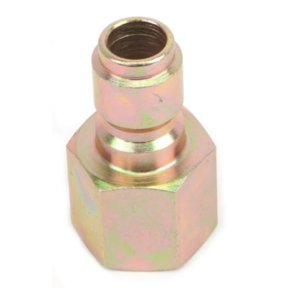 Forney Plug, Quick Connect, 3/8 Inch, Female National Pipe Thread (FNPT)