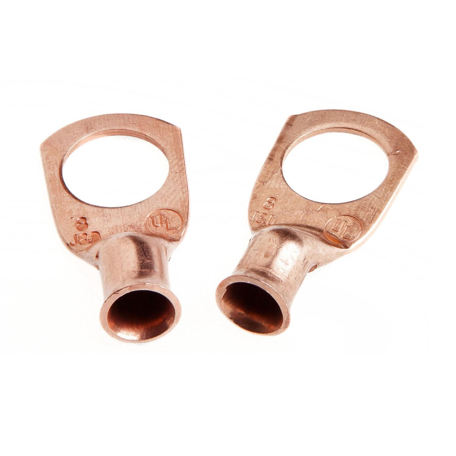 Forney Premium Copper Cable Lug - #4 Cable x 1/2