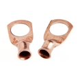 thumbnail image 1 of Forney Premium Copper Cable Lug - #4 Cable x 1/2" Stud - Easily crimped or swaged, 2/pack, sold by pack, 1 of 2