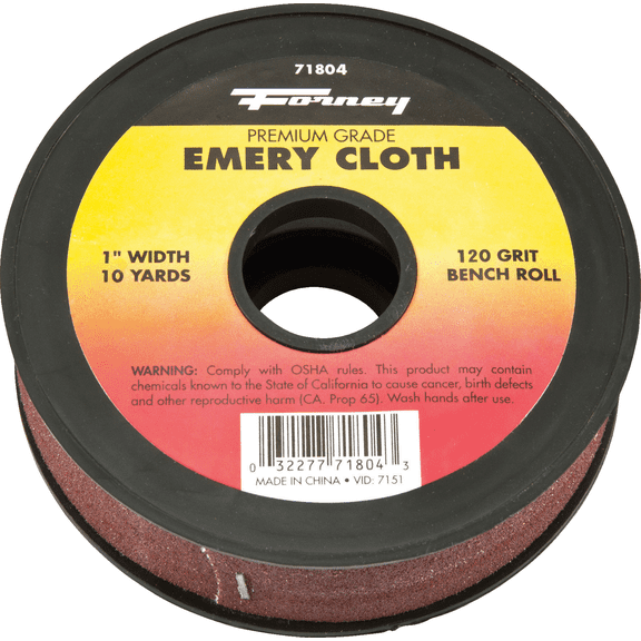 Forney Premium Grade Emery Cloth - Pack of 2 Residential Use, Standard Application