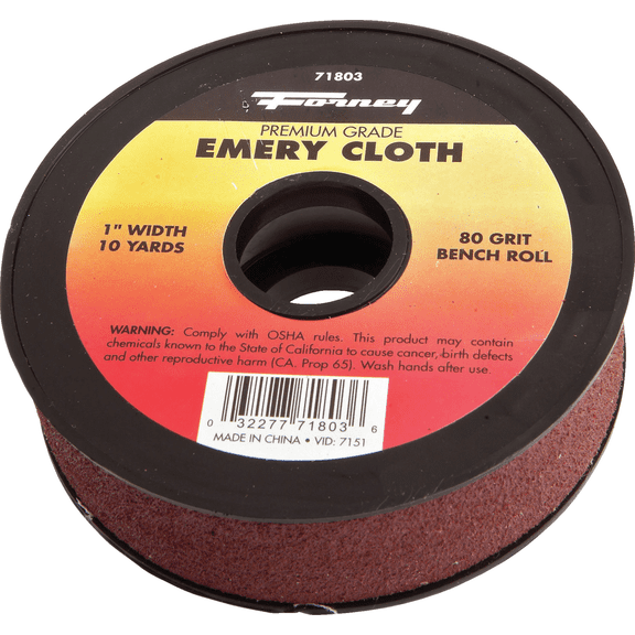 Forney Premium Grade Emery Cloth - Pack of 2 Residential Use, Standard Application
