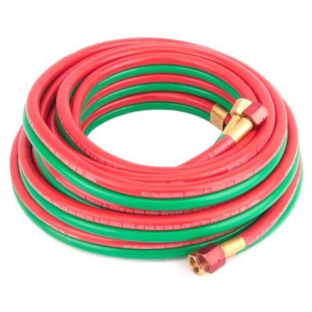 Forney R-Grade Oxy-Acetylene Hose, 3/16 Inch x 25 Feet