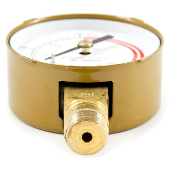 Forney Regulator Gauge, 2 Inch, 0-30 PSI