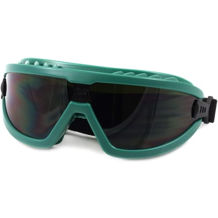 Forney Wheelz Goggles, Green, Shade #5