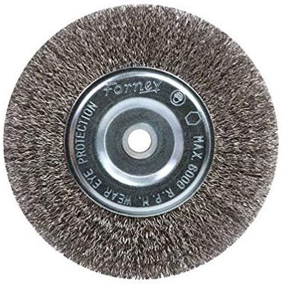 Forney Wire Wheel Brush 6 " Crimp