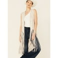 thumbnail image 1 of Fornia Women's Suede Fringe Vest - FRNGST2CML XX-  US, 1 of 4