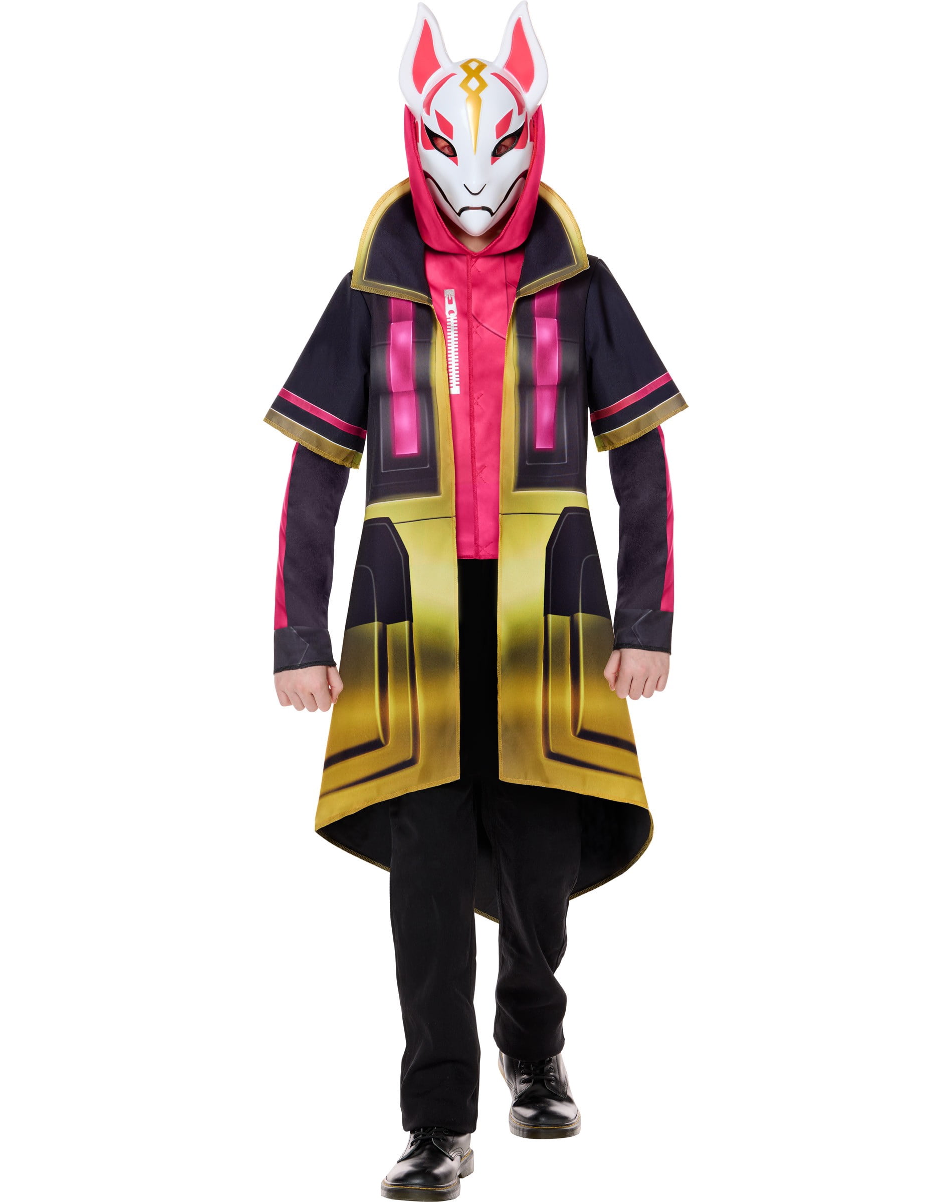 Fortnite Drift Halloween Costume for Children, 2-Piece, Boys' Size XL (14/16), by InSpirit Designs