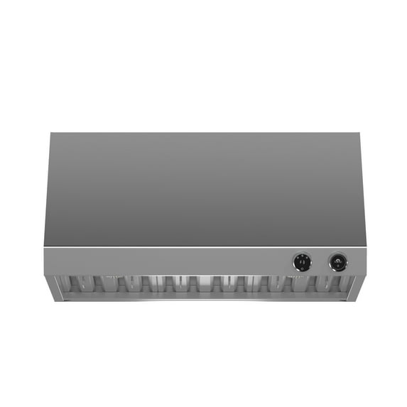 Forno Biagio 36-Inch Wall Mounted Range Hood, Stainless Steel, Heavy Duty