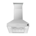 thumbnail image 1 of Forno Coppito 36-Inch Island Range Hood, Stainless Steel, LED Lighting, Adjustable Fan Speeds, 1 of 5