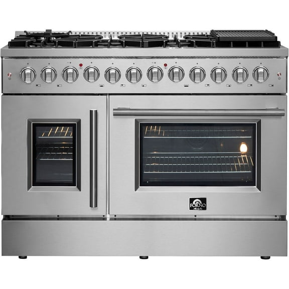 Forno FFSGS6356-48 Ranges|Dual Fuel Slide-in