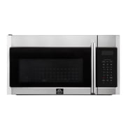 Forno Fornace 30-Inch Over the Range Convection Microwave, Stainless Steel   1.5 cu.ft, 300 CFM Vent, Touch Control, LED Light
