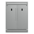 thumbnail image 1 of Forno Fortezza 60 Inch Convertible Refrigerator/Freezer with Modern Trim Kit, Stainless Steel, Total No Frost, with Automatic Ice Maker, 1 of 14