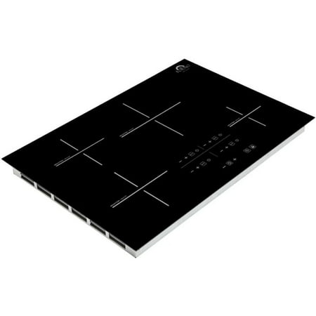 Forno Appliances - Lecce 30" Built-In Electric Induction Cooktop - Black