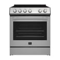 thumbnail image 1 of Forno Leonardo Espresso 30-Inch Stainless Steel Electric Range, True Convection, Energy Efficient, 1 of 5